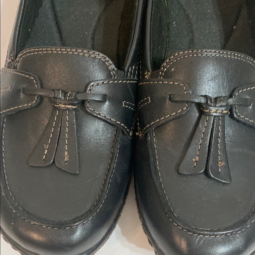 Clarks Women's Sugar Spice Loafer Size 9N dark brown - Picture 4 of 12